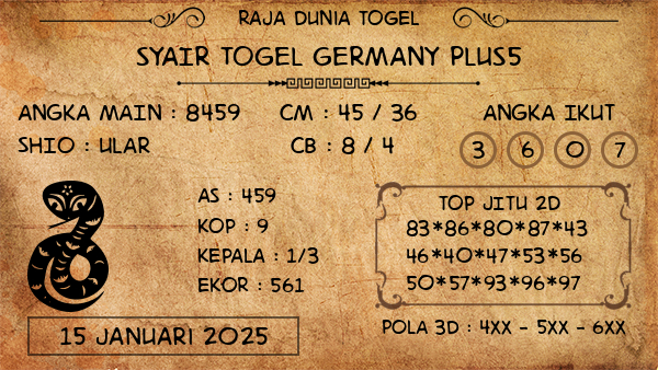 Prediksi Germany Plus5