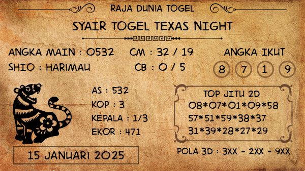 Prediksi Texas Night